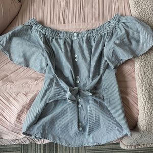 Off the shoulder BP top (Nordstrom)